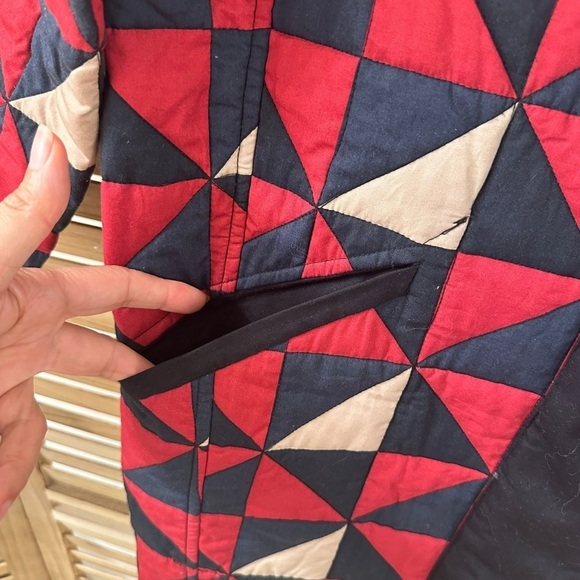 ETOILE ISABEL MARANT Enid reversible quilted cotton coat Size 36 - Picture 9 of 14